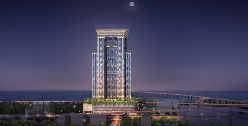 4 & 4.5 BHK in The Gateway by L&T, Sewri 2 L&T The Gateway - Elevation Artistic Impression