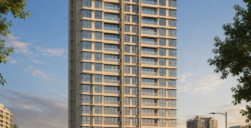 2 & 3 BHK in 53 Palatial Tower, Byculla 2 Romell 53 Palatial Elevation Artistic Impression