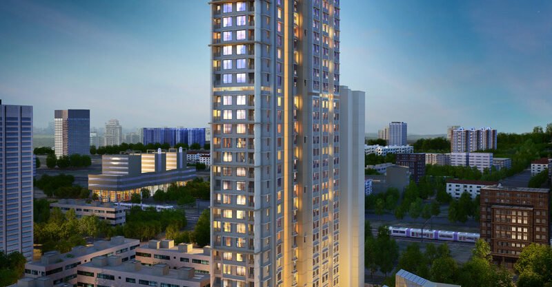 2 & 3 BHK in Arihant Towers, Lower Parel 2 Arihant Towers Elevation Artistic Impression